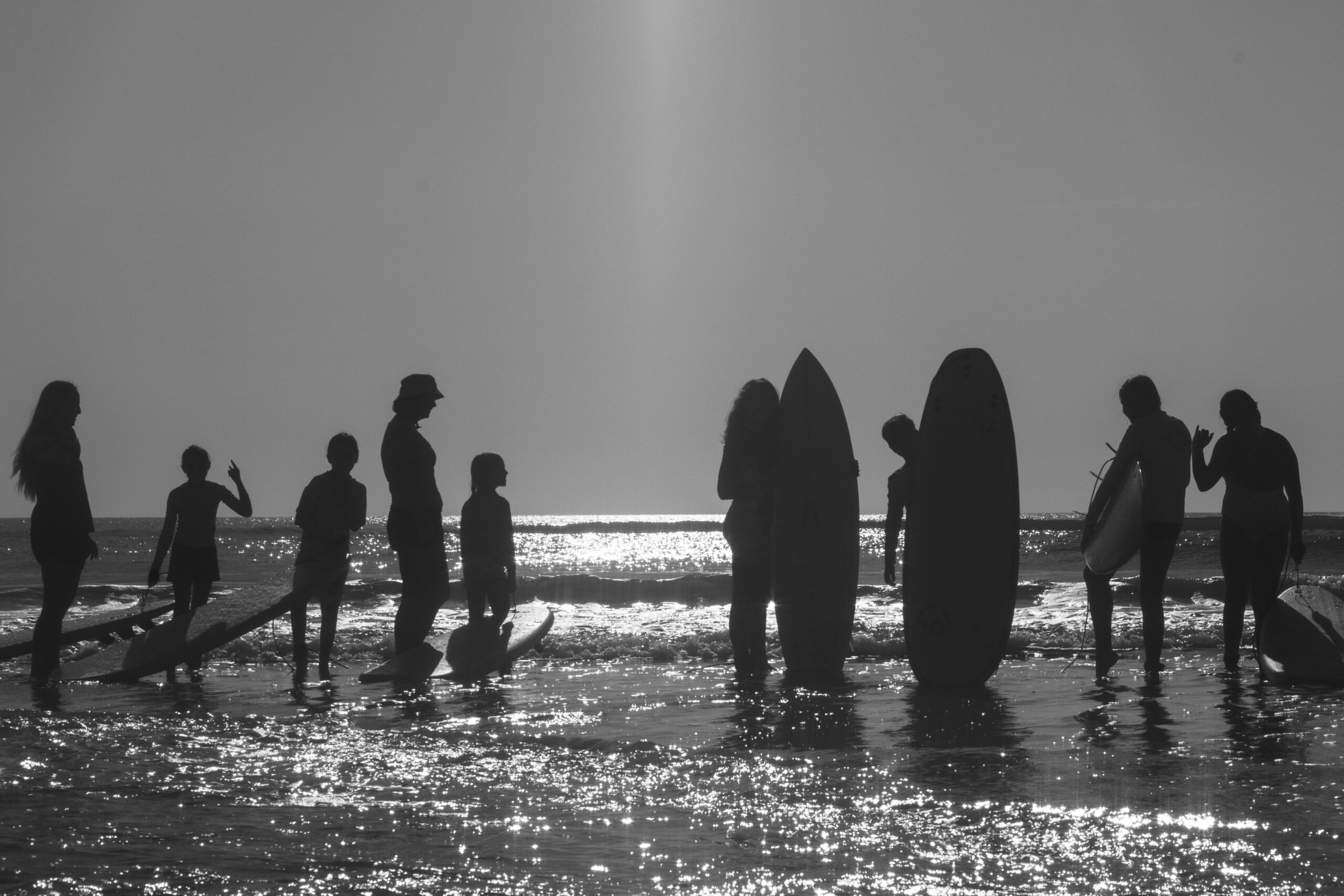 A Day at the Beach With Salty Sistahs Surfing